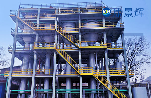 250t/d橡膠助劑M廢水四效蒸發器