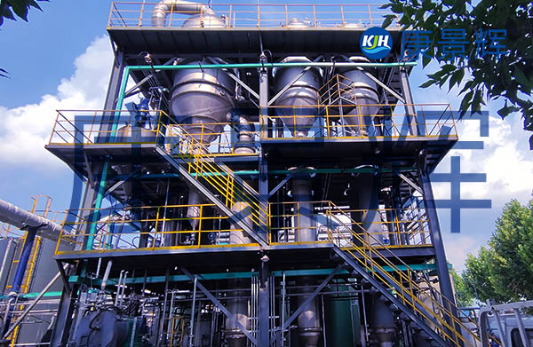 日處理量25噸的10%硫酸鈉三效濃縮系統(tǒng)