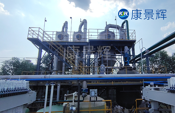每小時(shí)處理量15噸的焦化廢水三效蒸發(fā)器