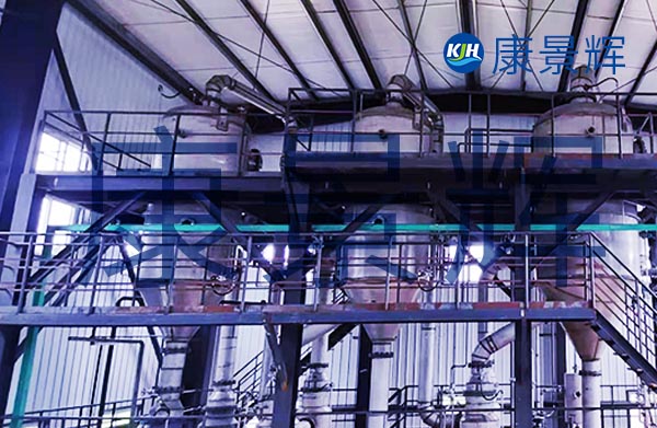 處理量2.5t/h溴化鉀雙效蒸發結晶系統