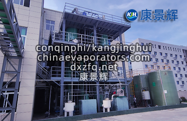 8.5t/h氯化鈉雙效MVR蒸發結晶系統