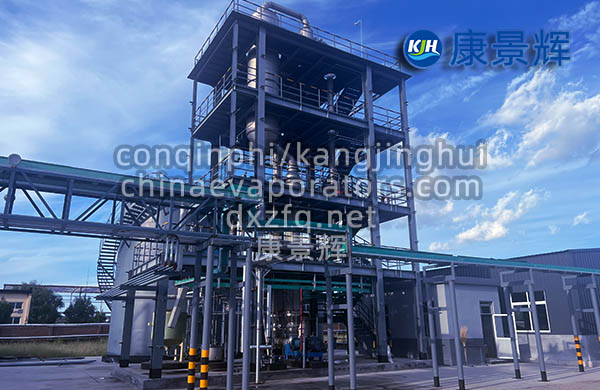 氯化鈉雜鹽雙效MVR蒸發器