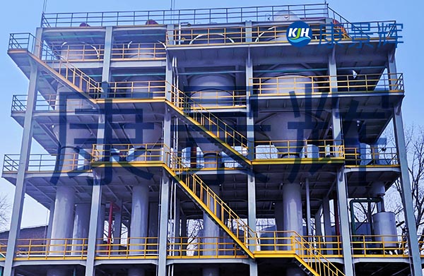 降膜四效蒸發(fā)器結(jié)構(gòu)、工作流程和技術(shù)特點